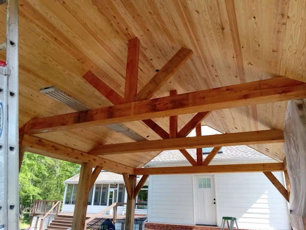painting contractor Lake Orion before and after photo shelter-before